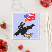 Serviette En Papier VOLEZ NOS serviettes de cocktail FLAG (En situation)