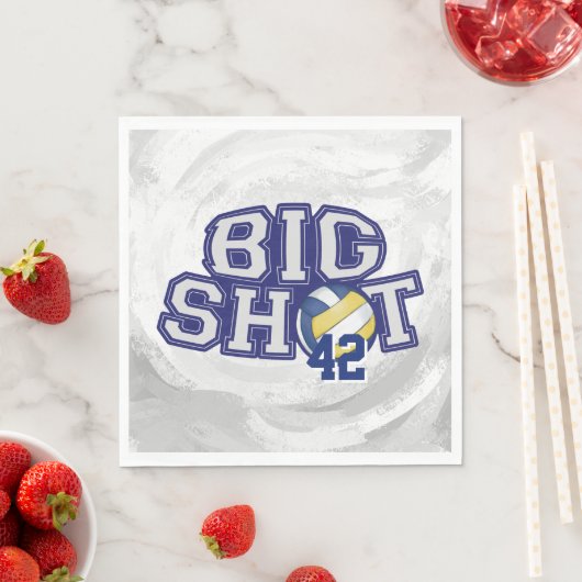 Serviette En Papier Volley-ball Big Shot (En situation)