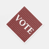 Serviette En Papier Vote (Coin)