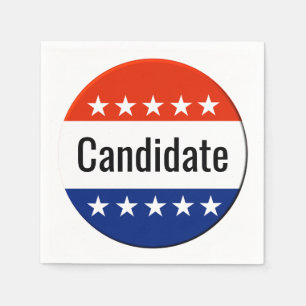 Serviette En Papier Vote 2026 Élection de mi-mandat