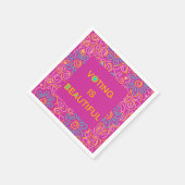 Serviette En Papier Voter Napkin (Coin)