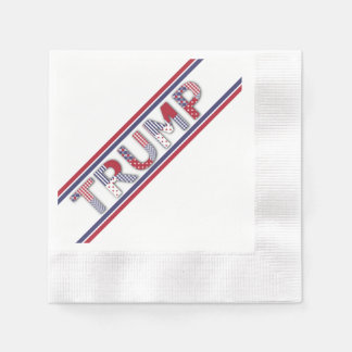 Serviette En Papier Voter Trump