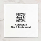 Serviette En Papier Votre conception de code QR