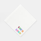 Serviette En Papier Votre entreprise promotionnelle Logo de société se (Coin)