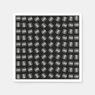 Serviette En Papier Votre logo   Logo, Motif de conception ou d'image 