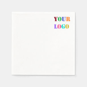 Serviette En Papier Votre logo Photo Société promotionnelle serviettes