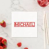 Serviette En Papier Votre Nom Ici ! (En situation)