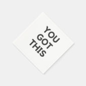 Serviette En Papier vous avez compris (Coin)