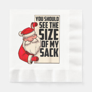 Serviette En Papier Vous Devriez Voir La Taille De Mon Sack Drôle Père