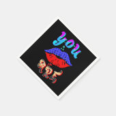 Serviette En Papier Vous Êtes (Coin)