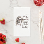 Serviette En Papier Vous êtes agréable (En situation)
