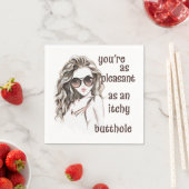 Serviette En Papier Vous êtes agréable (En situation)