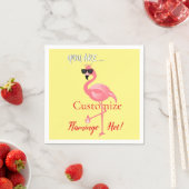 Serviette En Papier Vous Êtes Flamant rose Hot Thunder_Cove (En situation)