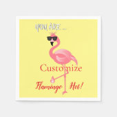 Serviette En Papier Vous Êtes Flamant rose Hot Thunder_Cove (Devant)
