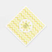 Serviette En Papier Vous êtes mon décor de baby shower soleil (Coin)
