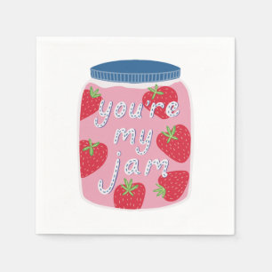 Serviette En Papier Vous êtes mon Jam Paper Party