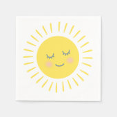 Serviette En Papier Vous êtes mon soleil (Devant)