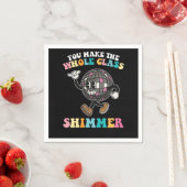 Serviette En Papier Vous Faites Chimmer Toute La Classe Super Retro (En situation)