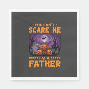 Serviette En Papier Vous pouvez m'effrayer Père Citrouilles de Hallowe