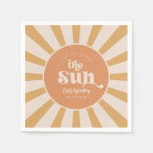 Serviette En Papier Voyage autour des serviettes Sun Party (Devant)