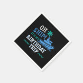 Serviette En Papier Voyage d'anniversaire Croisière croisière Vacances (Coin)