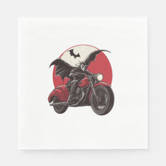 Serviette En Papier Voyage d'Halloween Moonlit Vampire