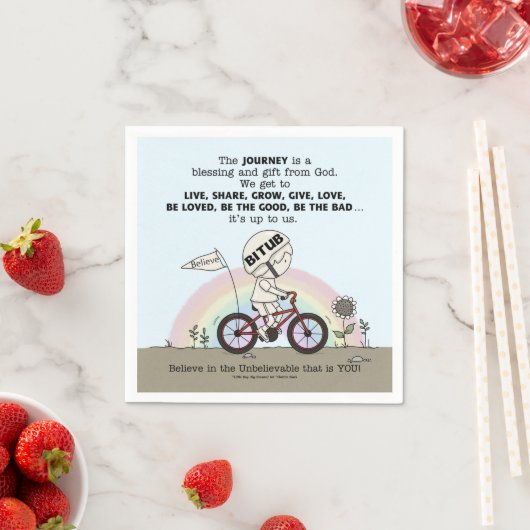 Serviette En Papier Voyage est un cadeau (En situation)