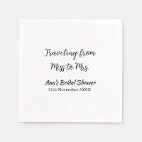 Voyager douche nuptiale ajouter nom date de manque