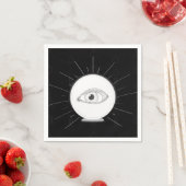 Serviette En Papier Voyant de voyant Fortune Yeux Esotérique Crystal B (En situation)
