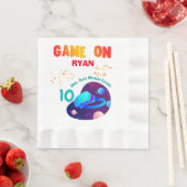 Serviette En Papier VR Birthday Boy Gamer Party Group Matching (En situation)