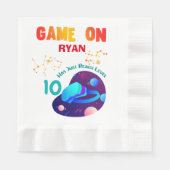 Serviette En Papier VR Birthday Boy Gamer Party Group Matching  (Devant)