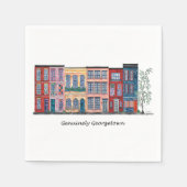 Serviette En Papier Vraiment Georgetown (Devant)