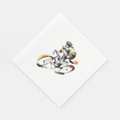 SERVIETTE EN PAPIER VTT (Coin)
