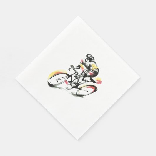 SERVIETTE EN PAPIER VTT (Coin)
