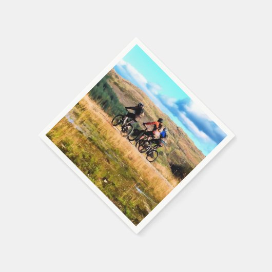 SERVIETTE EN PAPIER VTT (Coin)