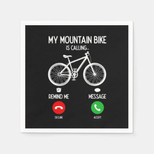Serviette En Papier VTT VTT VTT VTT Vélo VTT Vélo VTT Cadeau