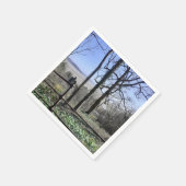 Serviette En Papier Vue Baie Morecambe (Coin)