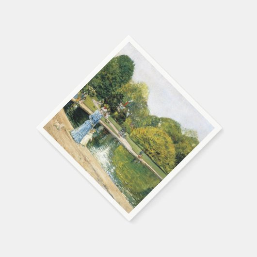 Serviette En Papier Vue historique de Central Park (New York) (Coin)