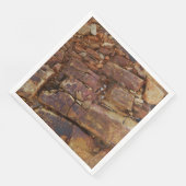 Serviette En Papier Vue rocheuse (Coin)