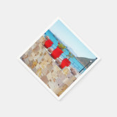 Serviette En Papier Vue sur la mer (Coin)