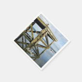 SERVIETTE EN PAPIER VUES DES ALLES (Coin)