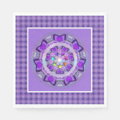 Serviette En Papier W2 pourpre (Devant)