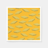 Serviette En Papier Waffle Cute Breakfast Brunch Enfants 1er Anniversa (Devant)