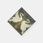 Serviette En Papier Walter Crane Swan (Coin)