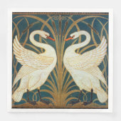 Serviette En Papier Walter Crane Swan (Devant)