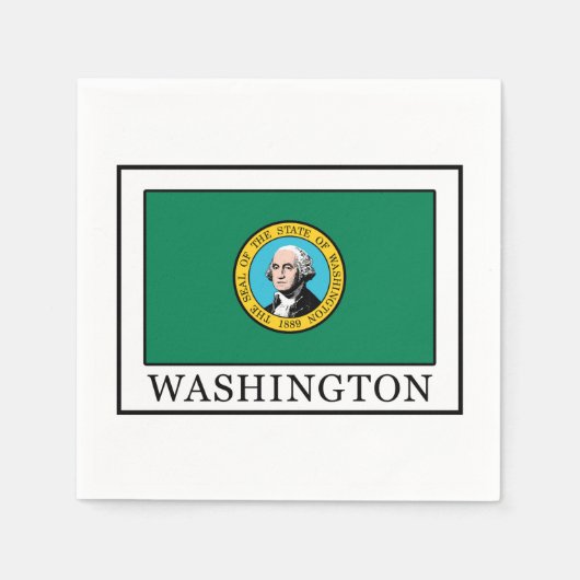 Serviette En Papier Washington (Devant)