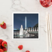 Serviette En Papier Washington Monument USA George Washington (En situation)