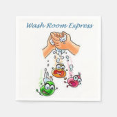 Serviette En Papier Washroom Express Papier serviettes (Devant)