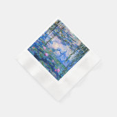Serviette En Papier Water Lilies, 1919, par Monet (Coin)