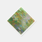 Serviette En Papier Water Lilies by Claude Monet (Coin)